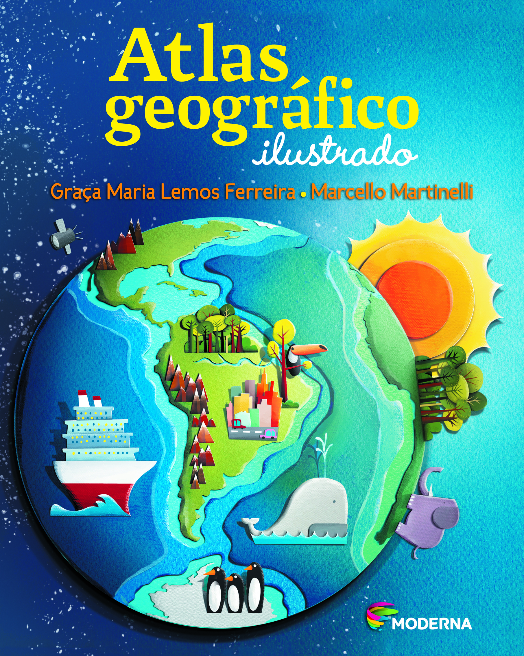 Capa Estudo Atlas Geogr_fico Ilustrado